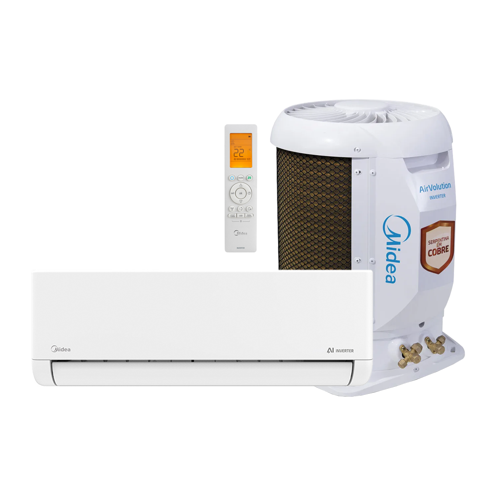 Ar Condicionado Midea Inverter AirVolution Connect AI 18000 Btus Frio 220v R-32